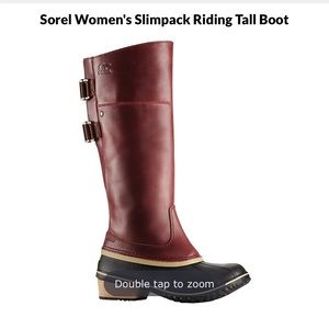 Sorel Slimpack Tall Riding/Rain Boots